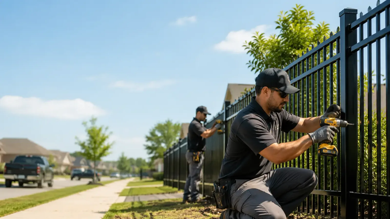 Metal Fence Installation in Inman, SC